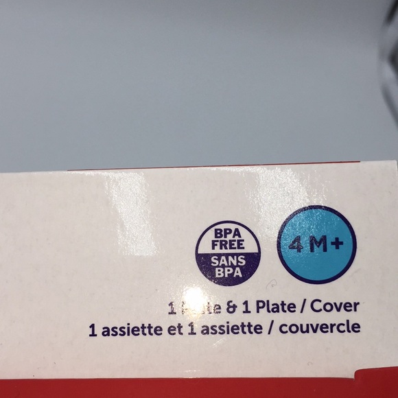 2 Sets Playtex Baby BPA-Free 3-In-1 Plate Toddlers - Picture 3 of 15